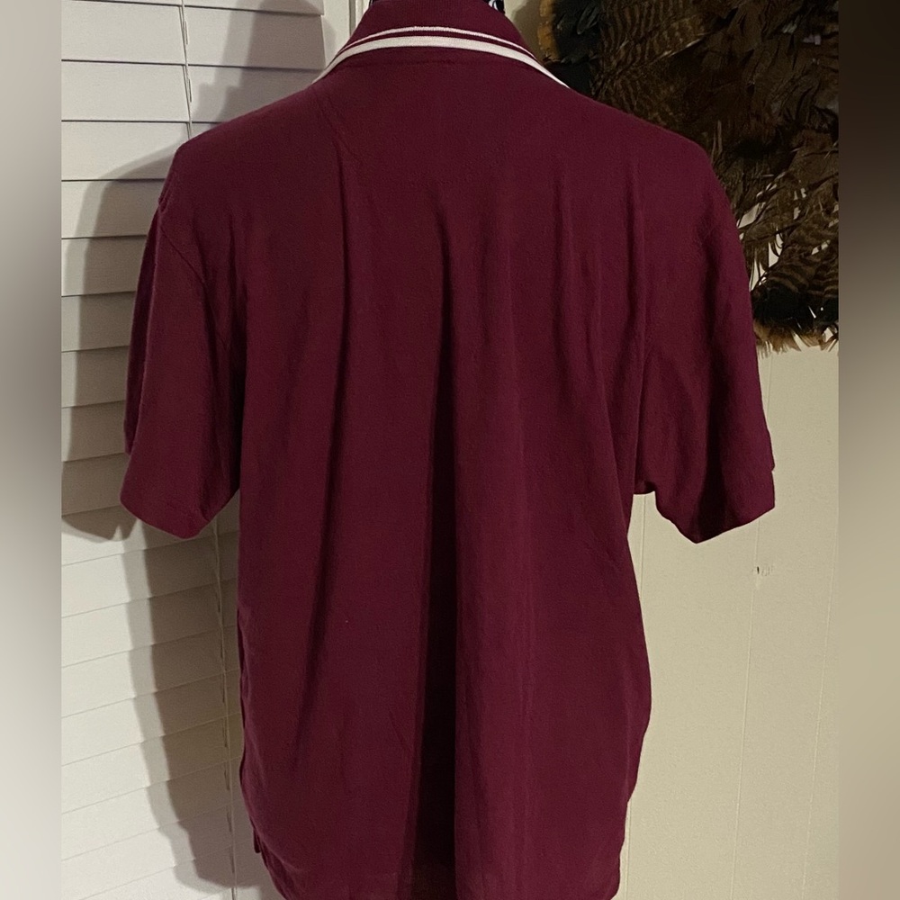 Ultraclub Women's Whisper Pique Wrinkle Resistant Relaxed Fit Polo Shirt Size L - Picture 3 of 13